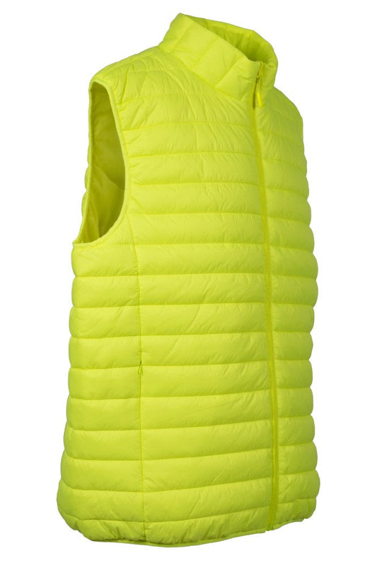 Vesta matlasata galben fluo unisex din fas CarryLite