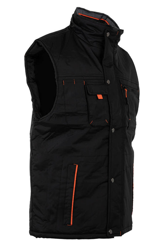 Vesta protectie iarna Preston Renania negru/portocaliu (1B88)(9045)