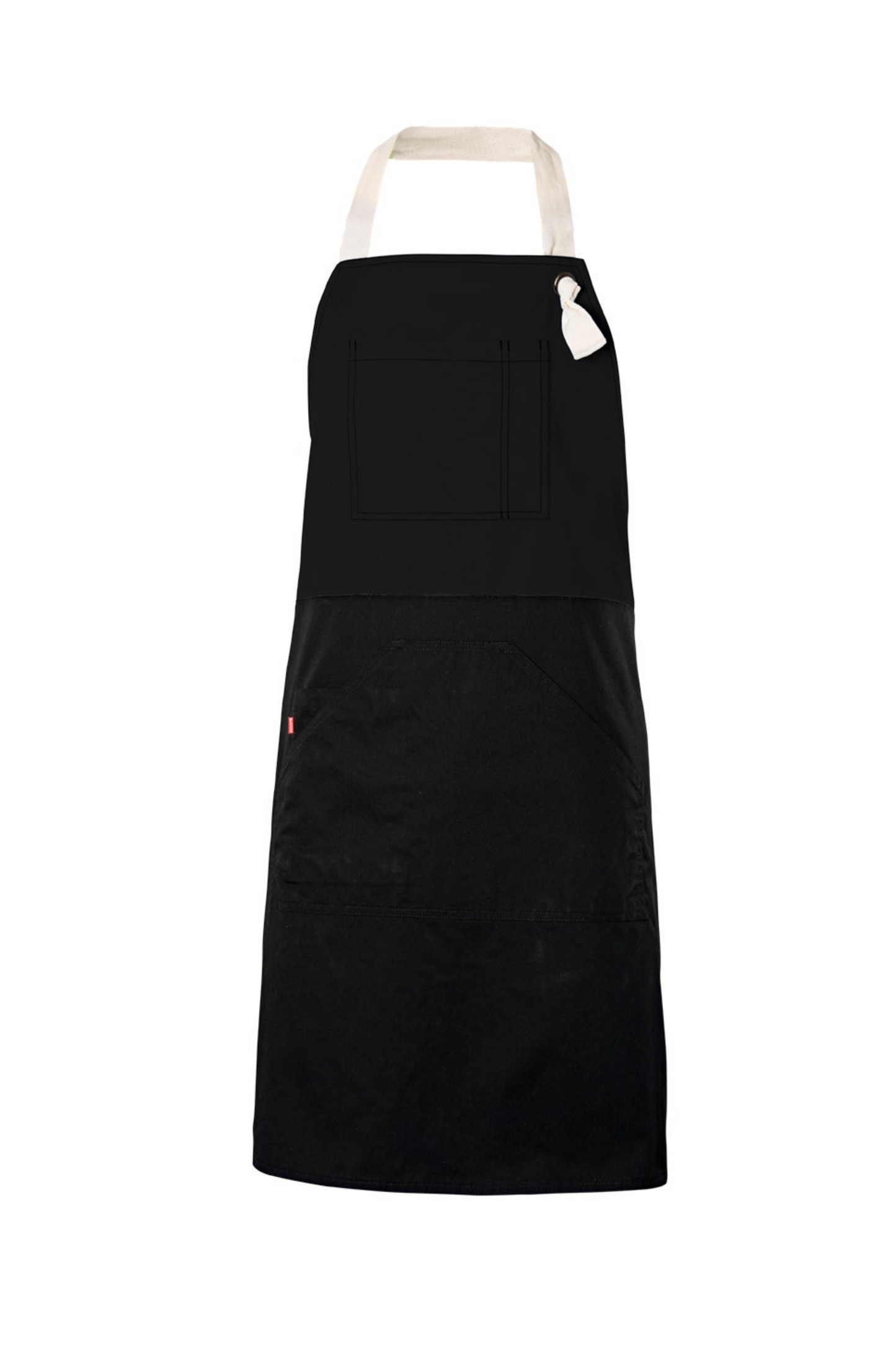 Sort cu pieptar tercot 190g negru V404210B