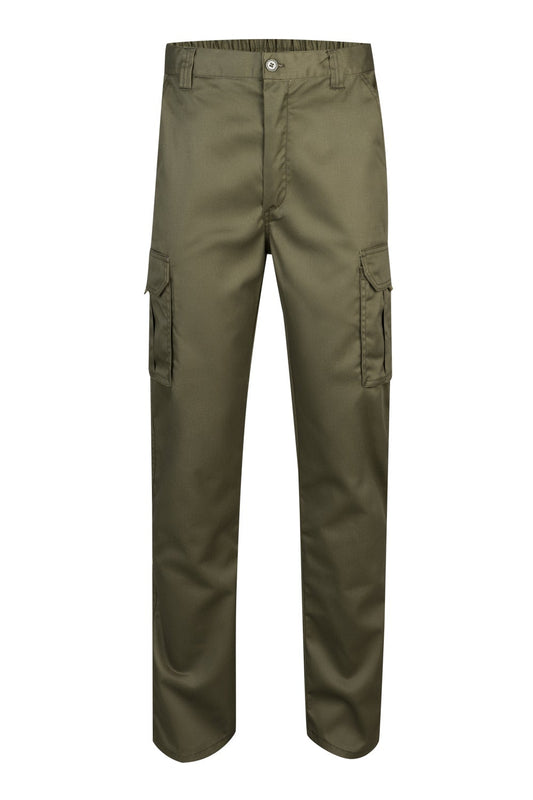 Pantaloni tercot 240g Verde kaki V103001