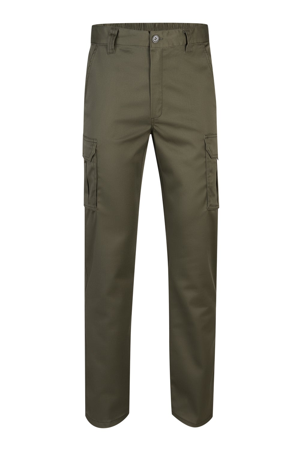 Pantaloni stretch 240g Verde kaki V103002S