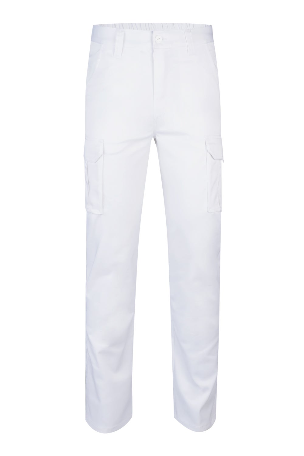 Pantaloni stretch 240g Alb V103002S