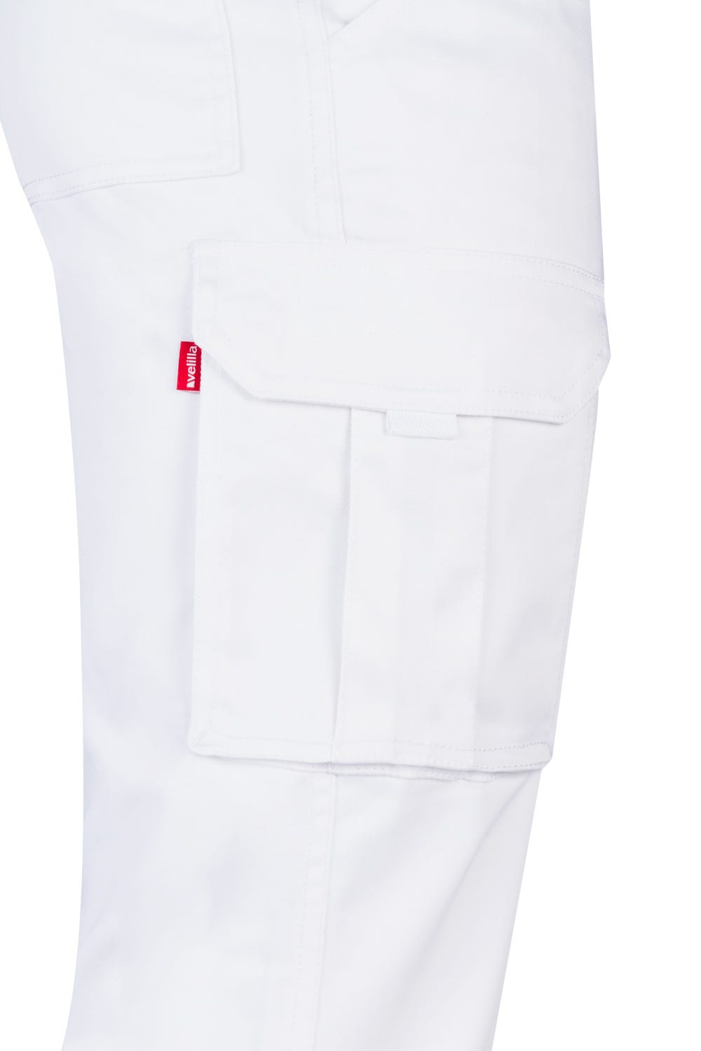 Pantaloni stretch 240g Alb V103002S