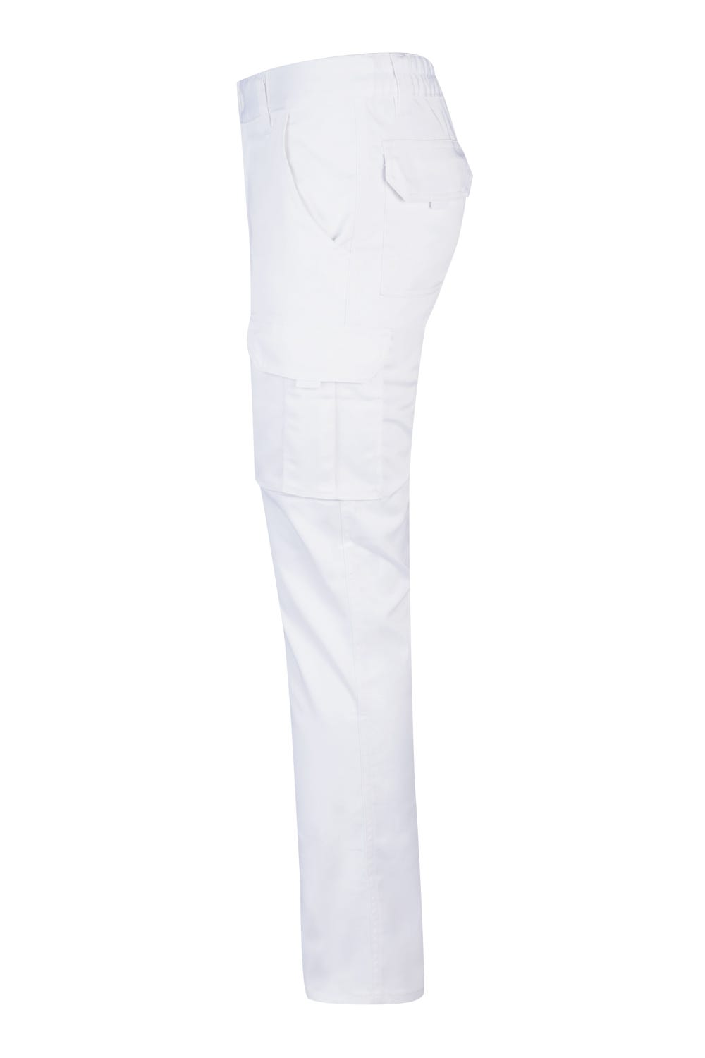 Pantaloni stretch 240g Alb V103002S