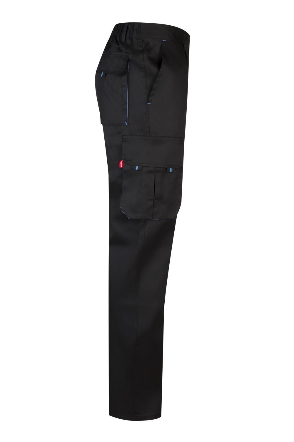 Pantaloni tercot 200g barbat Negru/Albastru celest V103004