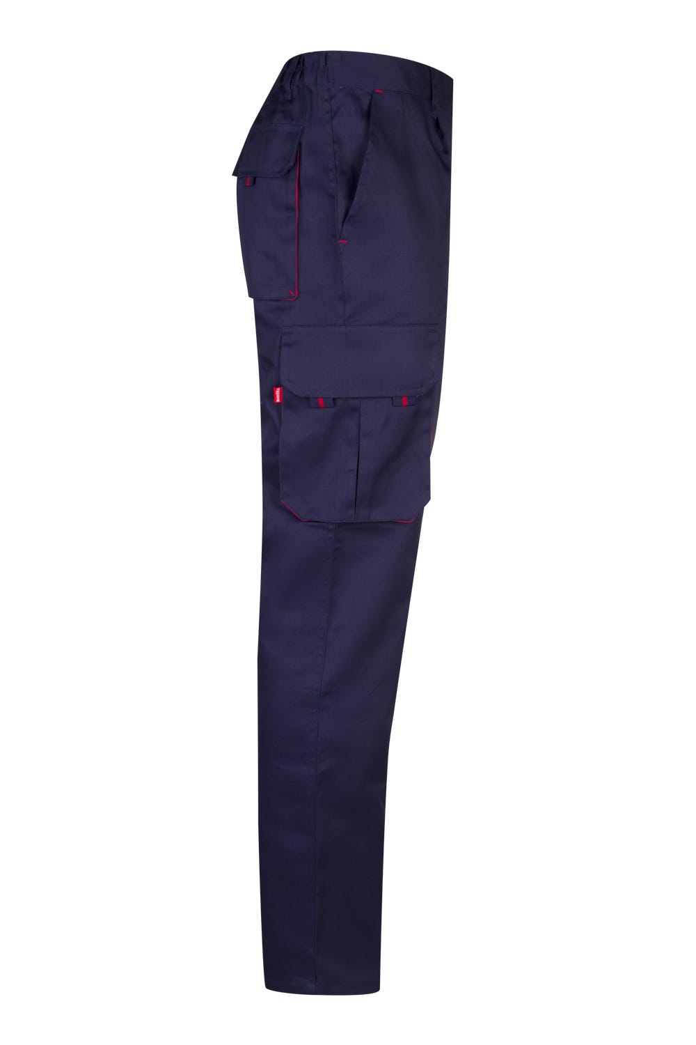 Pantaloni tercot 200g barbat Albastru marin/Rosu V103004