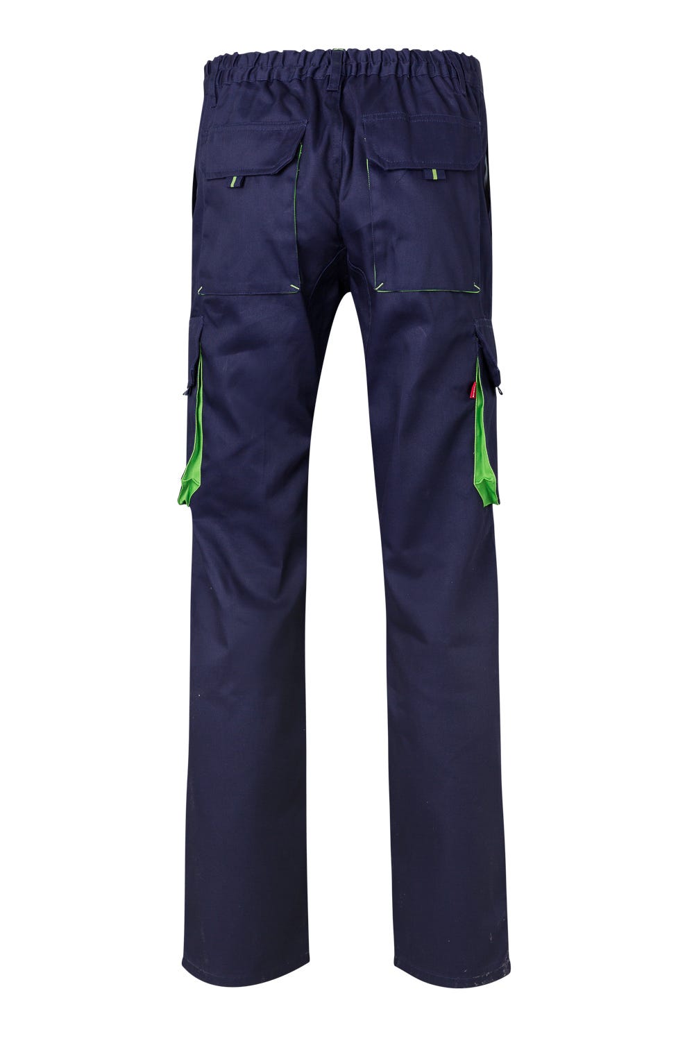 Pantaloni tercot 200g barbat Albastru marin/Verde lime V103004