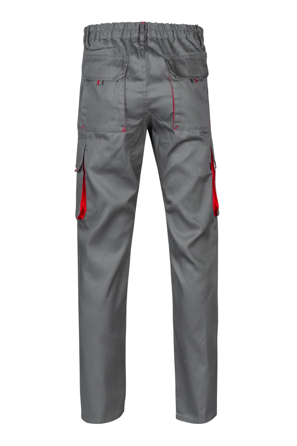 Pantaloni tercot 200g barbat Gri/Rosu V103004