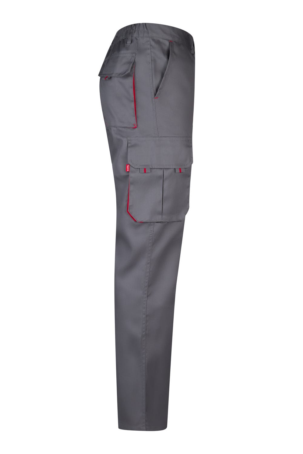 Pantaloni tercot 200g barbat Gri/Rosu V103004