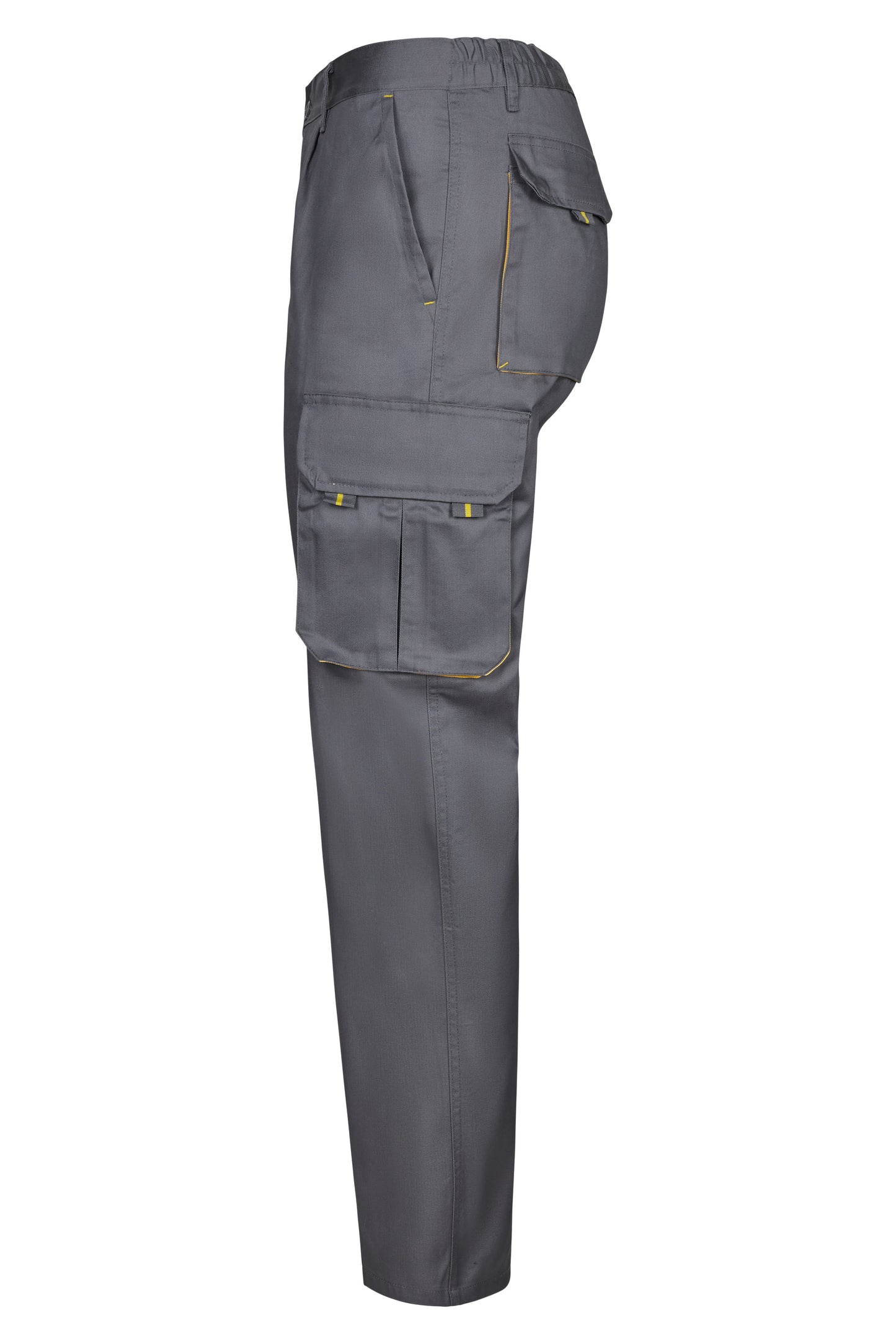 Pantaloni tercot 200g barbat Gri/Galben V103004