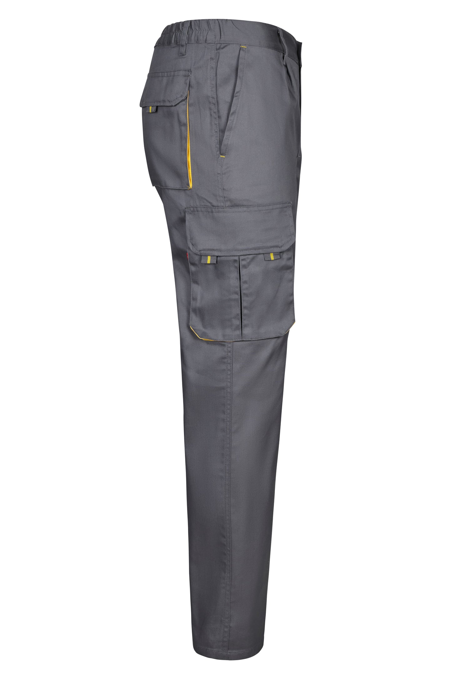 Pantaloni tercot 200g barbat Gri/Galben V103004