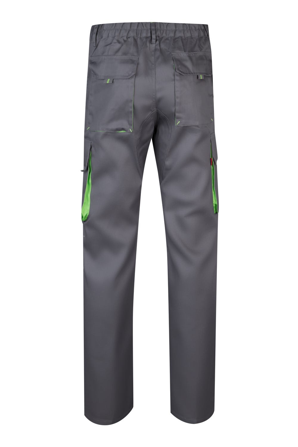 Pantaloni tercot 200g barbat Gri/Verde lime V103004