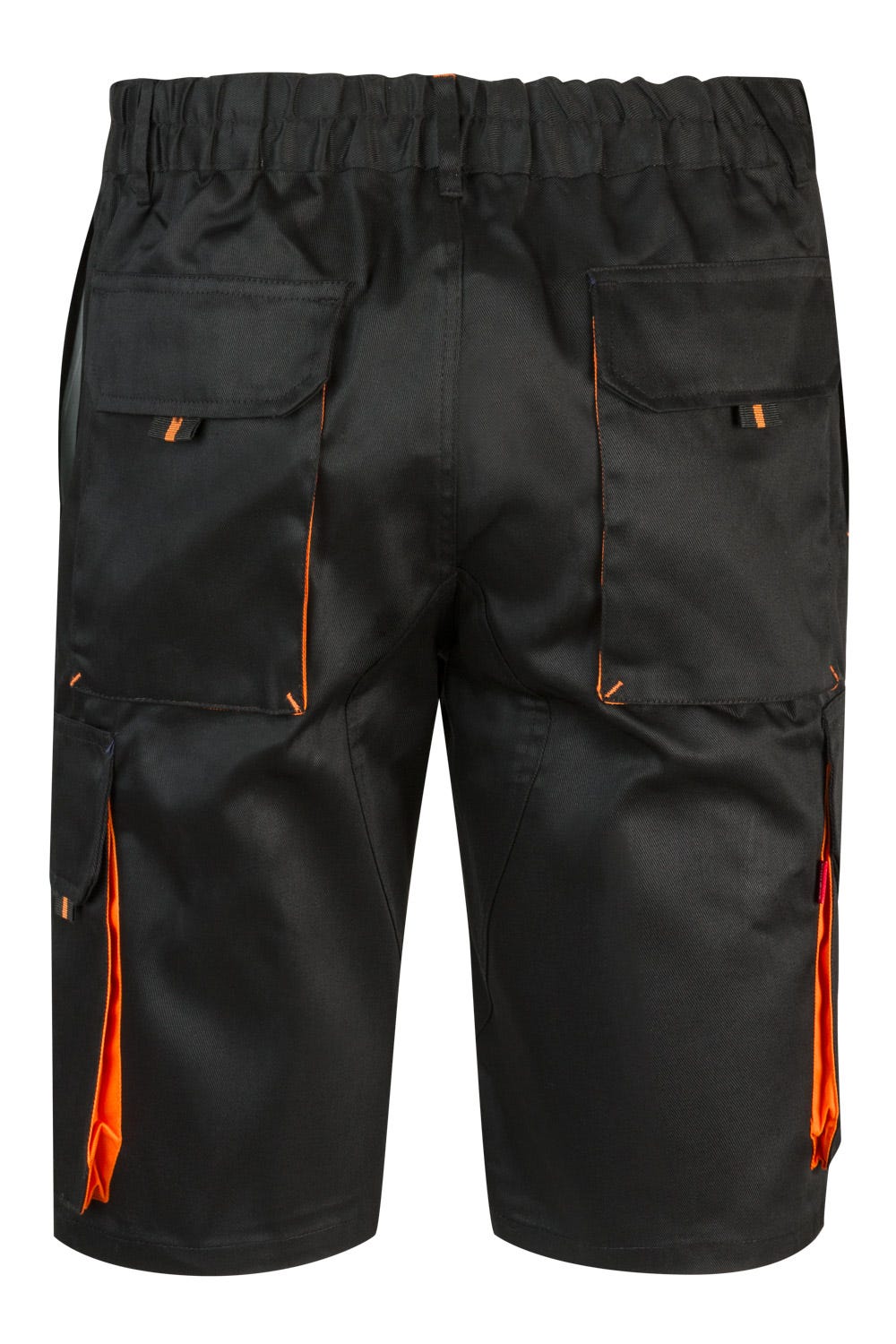 Pantaloni tercot 200g barbat Negru/Portocaliu V103007