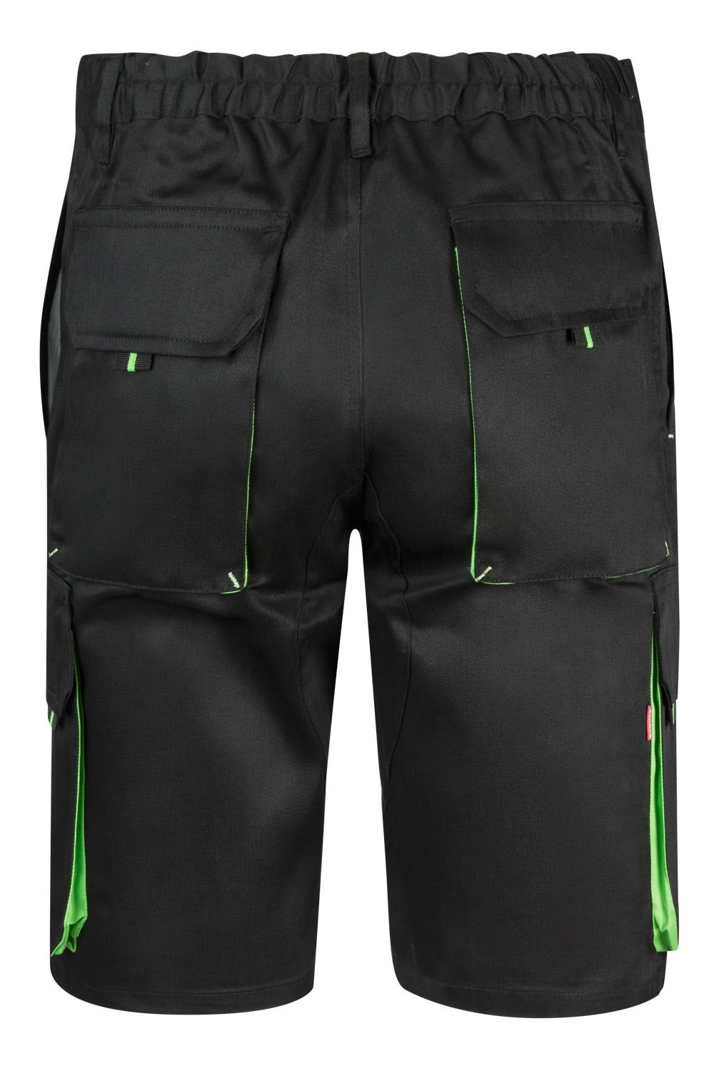 Pantaloni tercot 200g barbat Negru/Verde lime V103007