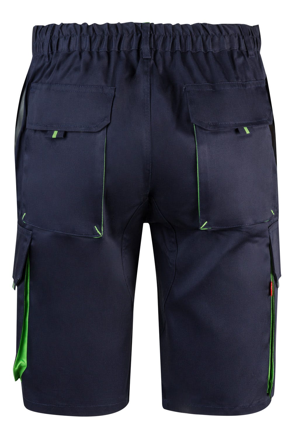 Pantaloni tercot 200g barbat Albastru marin/Verde lime V103007