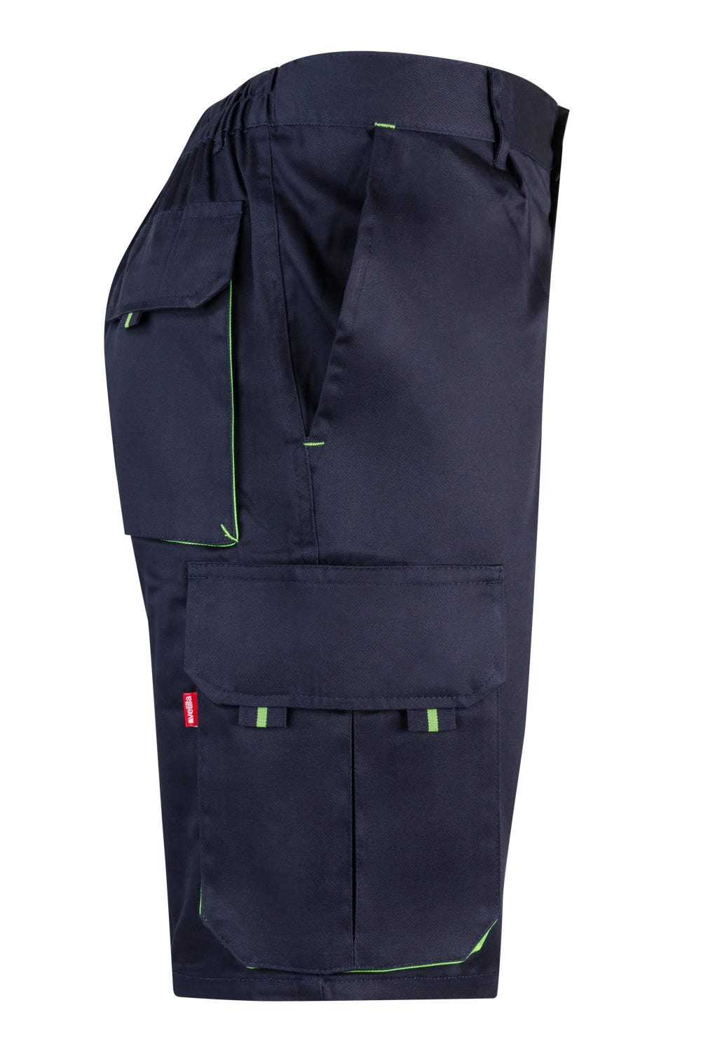 Pantaloni tercot 200g barbat Albastru marin/Verde lime V103007