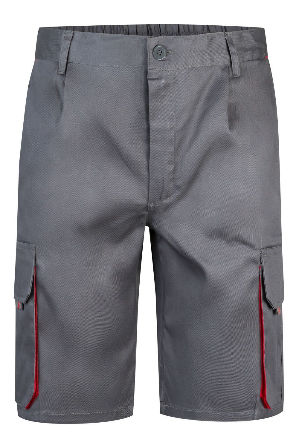 Pantaloni tercot 200g barbat Gri/Rosu V103007