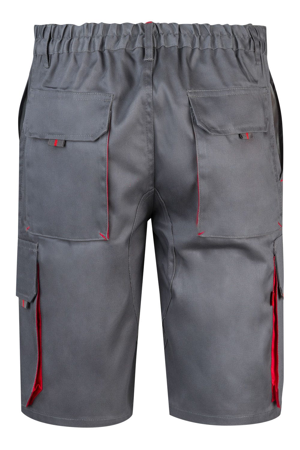 Pantaloni tercot 200g barbat Gri/Rosu V103007