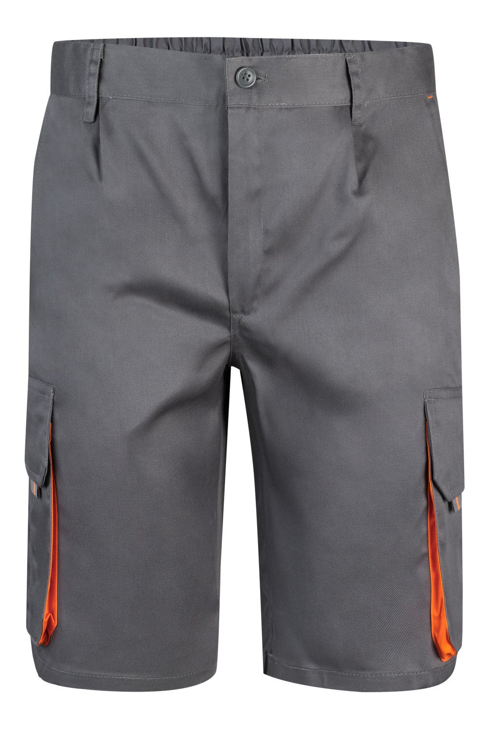 Pantaloni tercot 200g barbat Gri/Portocaliu V103007