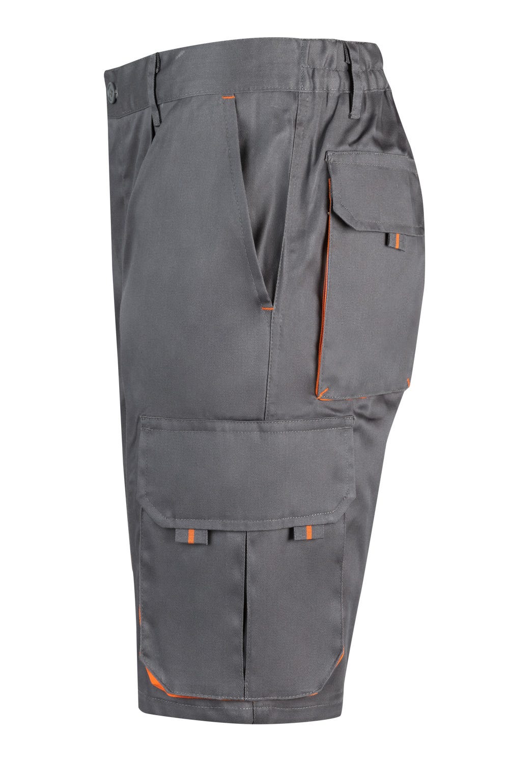 Pantaloni tercot 200g barbat Gri/Portocaliu V103007