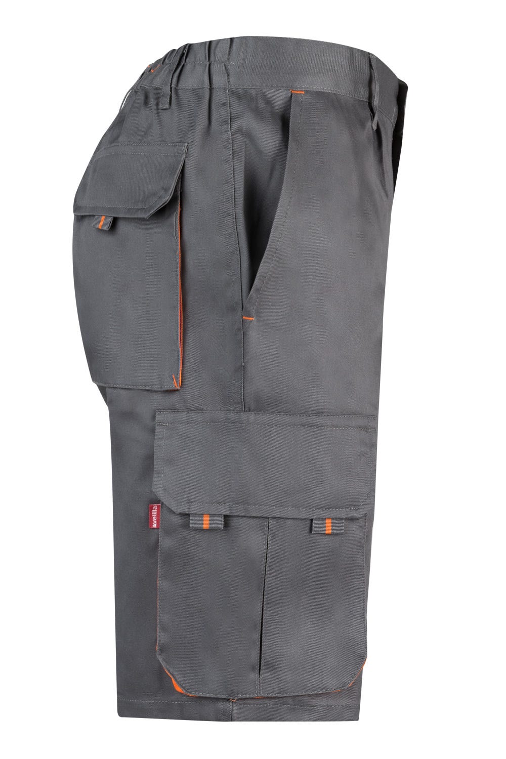 Pantaloni tercot 200g barbat Gri/Portocaliu V103007