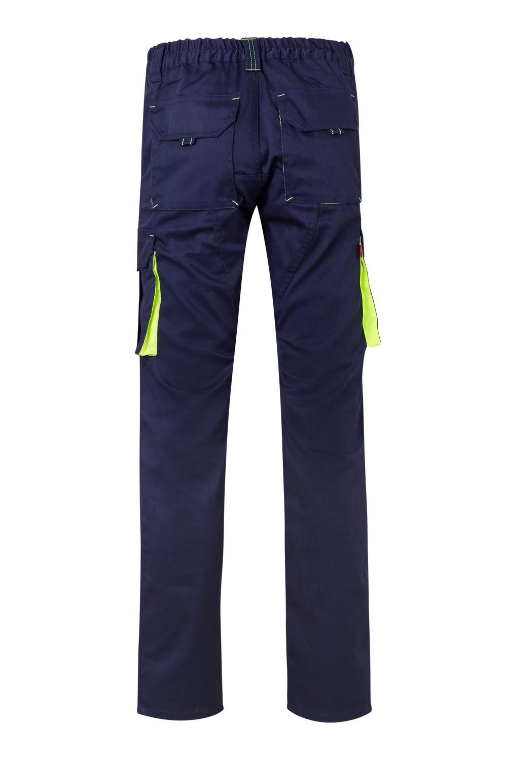 Pantaloni stretch 240g barbat Bleumarin/Galben V103008S