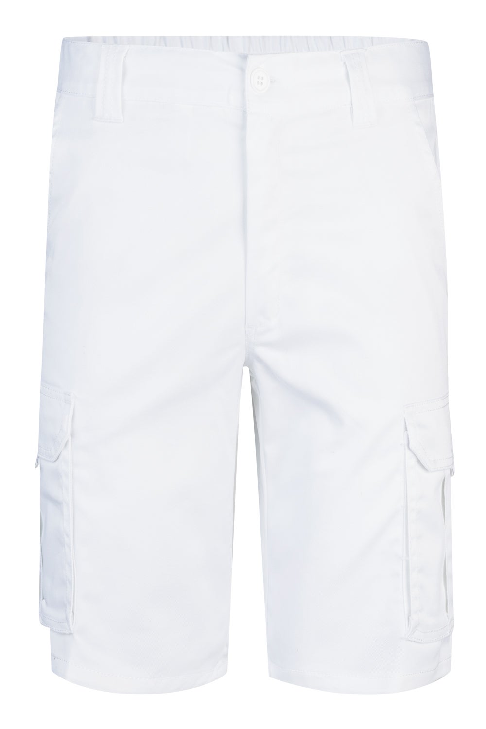 Pantaloni scurti stretch 240g Alb V103009S