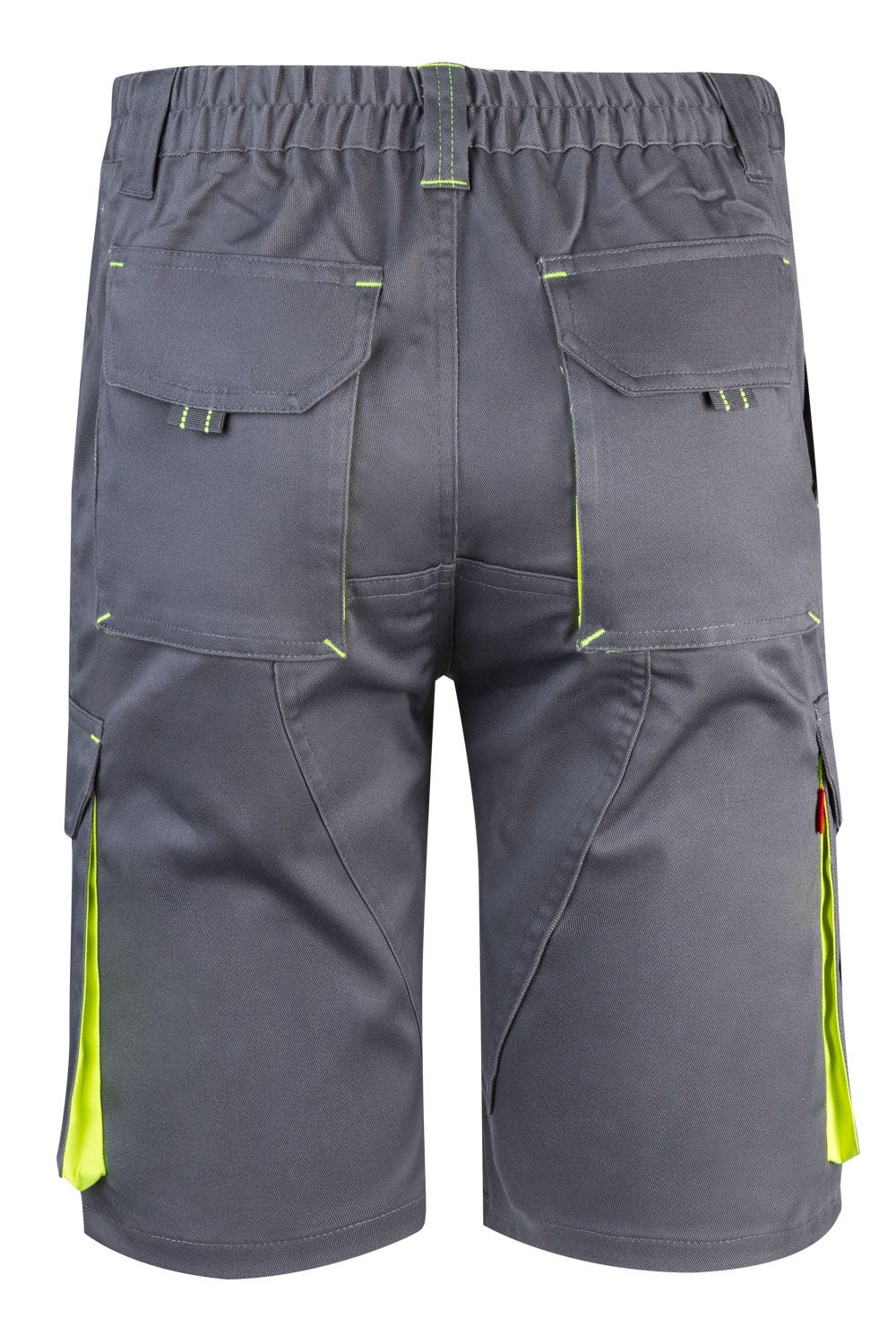 Pantaloni scurti stretch 240g Gri/Galben V103010S