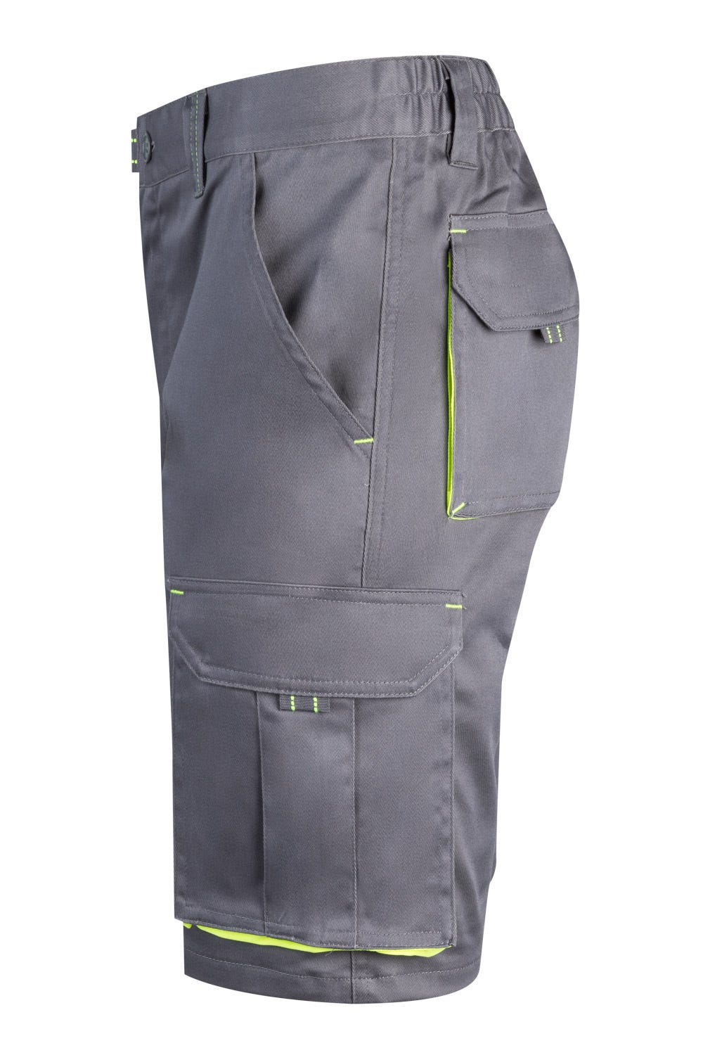 Pantaloni scurti stretch 240g Gri/Galben V103010S