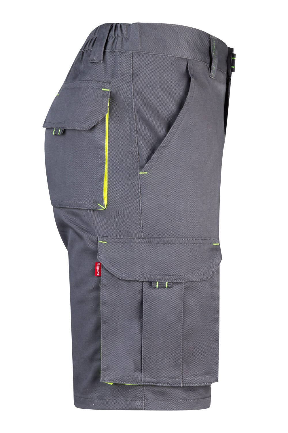 Pantaloni scurti stretch 240g Gri/Galben V103010S