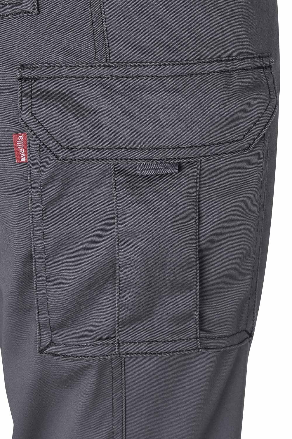 Pantaloni stretch 240g gri V103015S