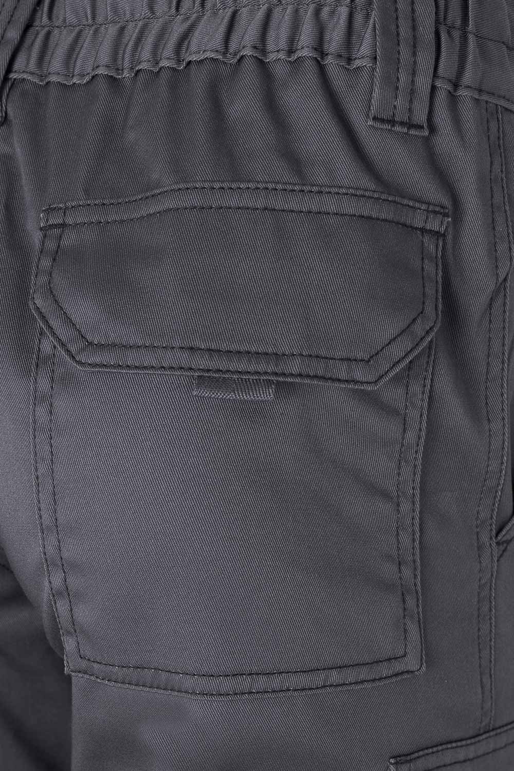 Pantaloni stretch 240g gri V103015S