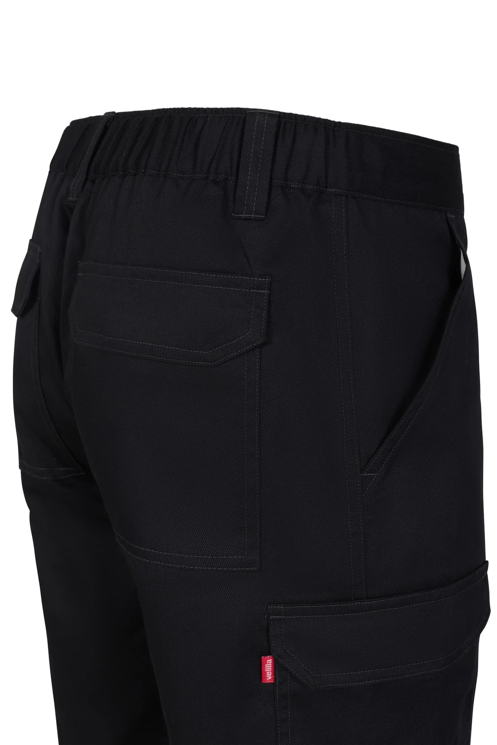 Pantaloni scurti tercot 190g negri V103027