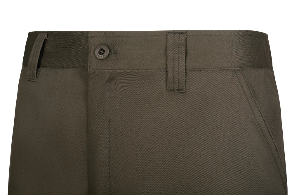 Pantaloni scurti tercot 190g verde vanatoare V103027