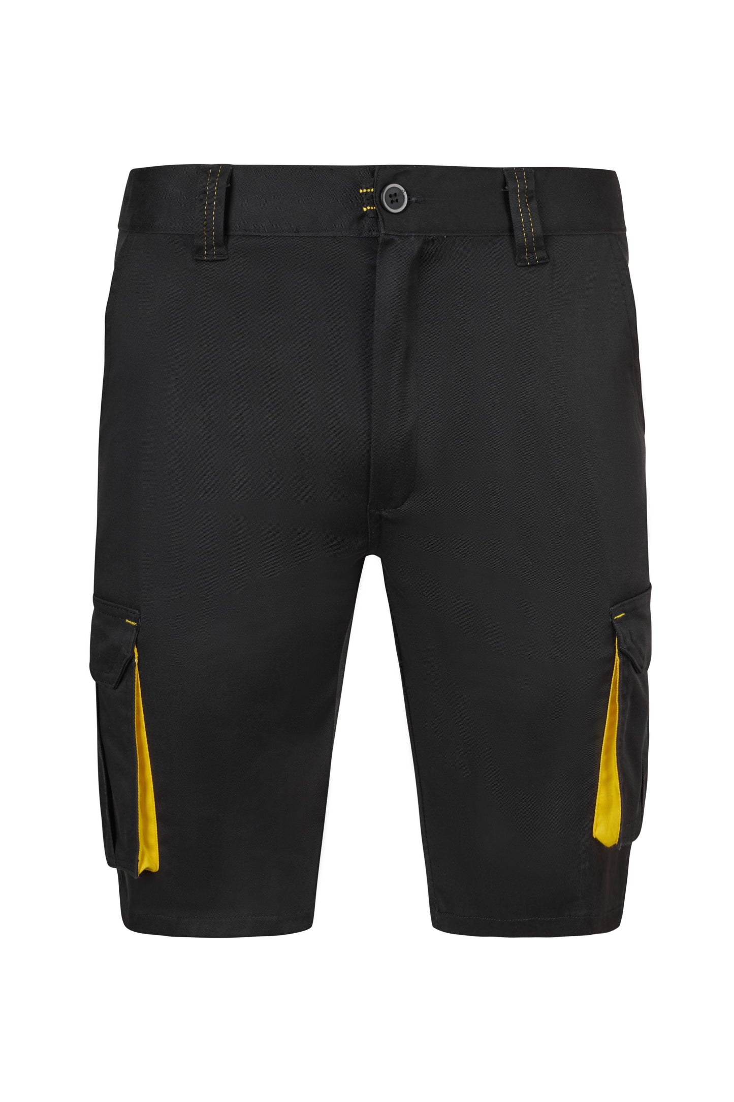 Pantaloni scurti bicolori gri/albastru celest V103034S