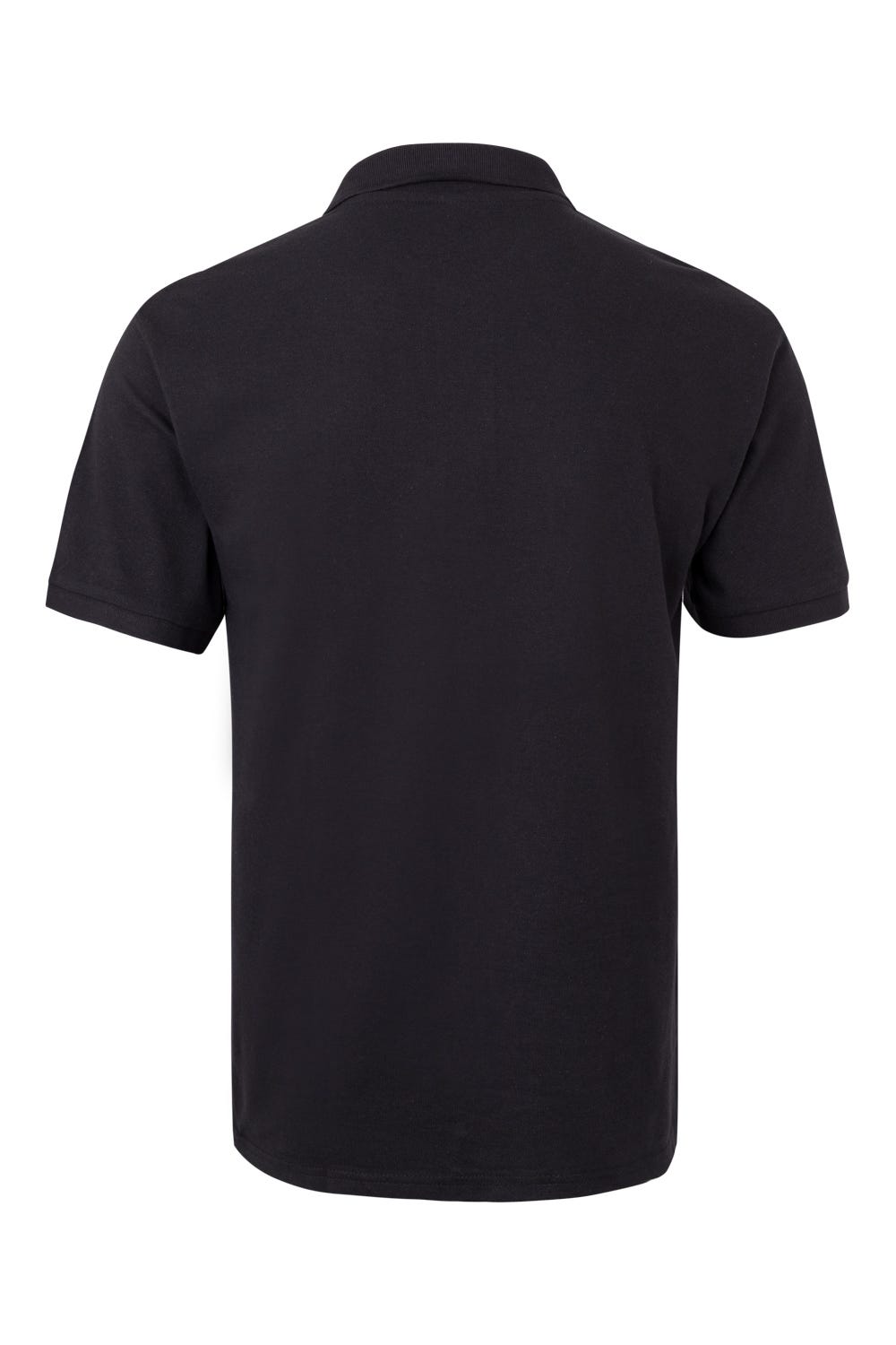 Tricou polo maneca scurta bumbac 180g negru V105502