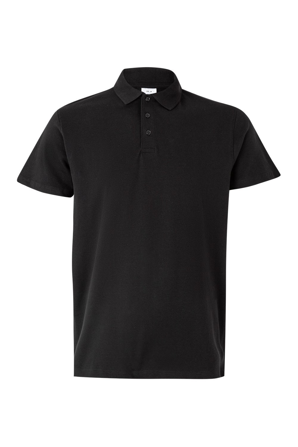 Tricou polo maneca scurta bumbac 200g barbat Negru V105508S