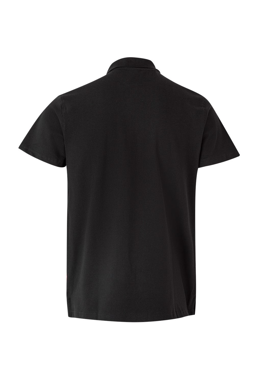 Tricou polo maneca scurta bumbac 200g barbat Negru V105508S