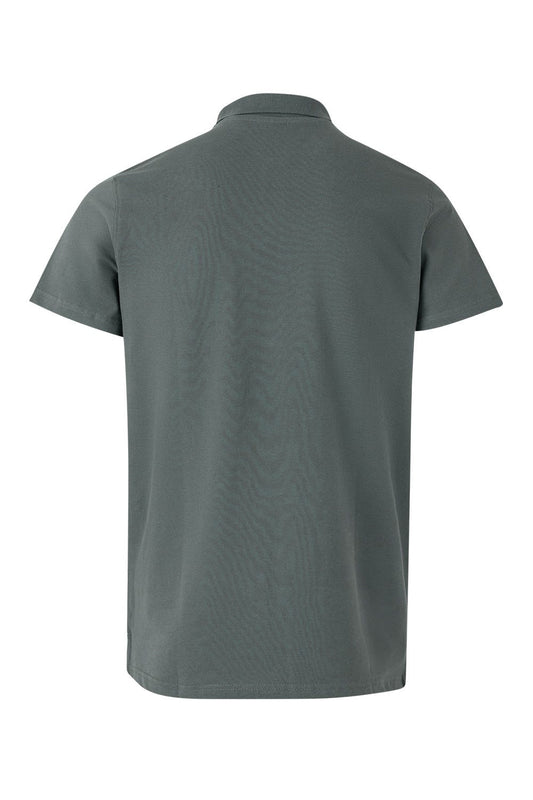 Tricou polo maneca scurta bumbac 200g barbat gri V105508S