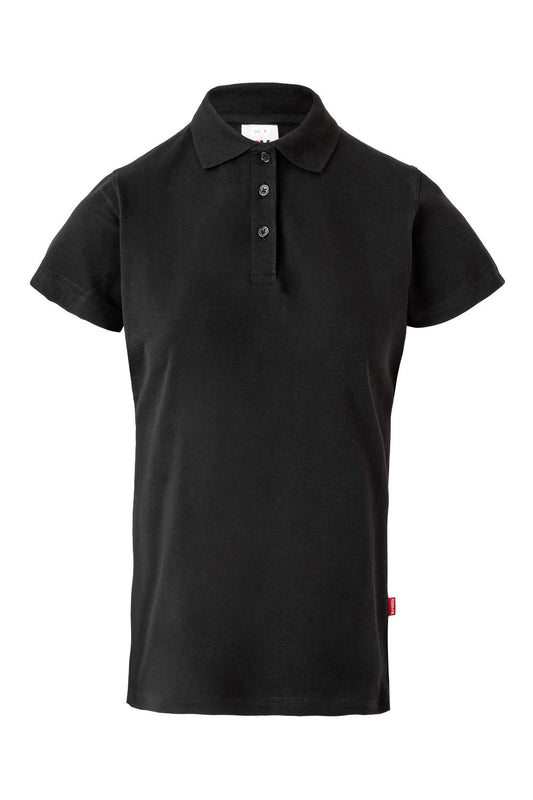 Tricou polo maneca scurta bumbac 200g dama negru V105509S