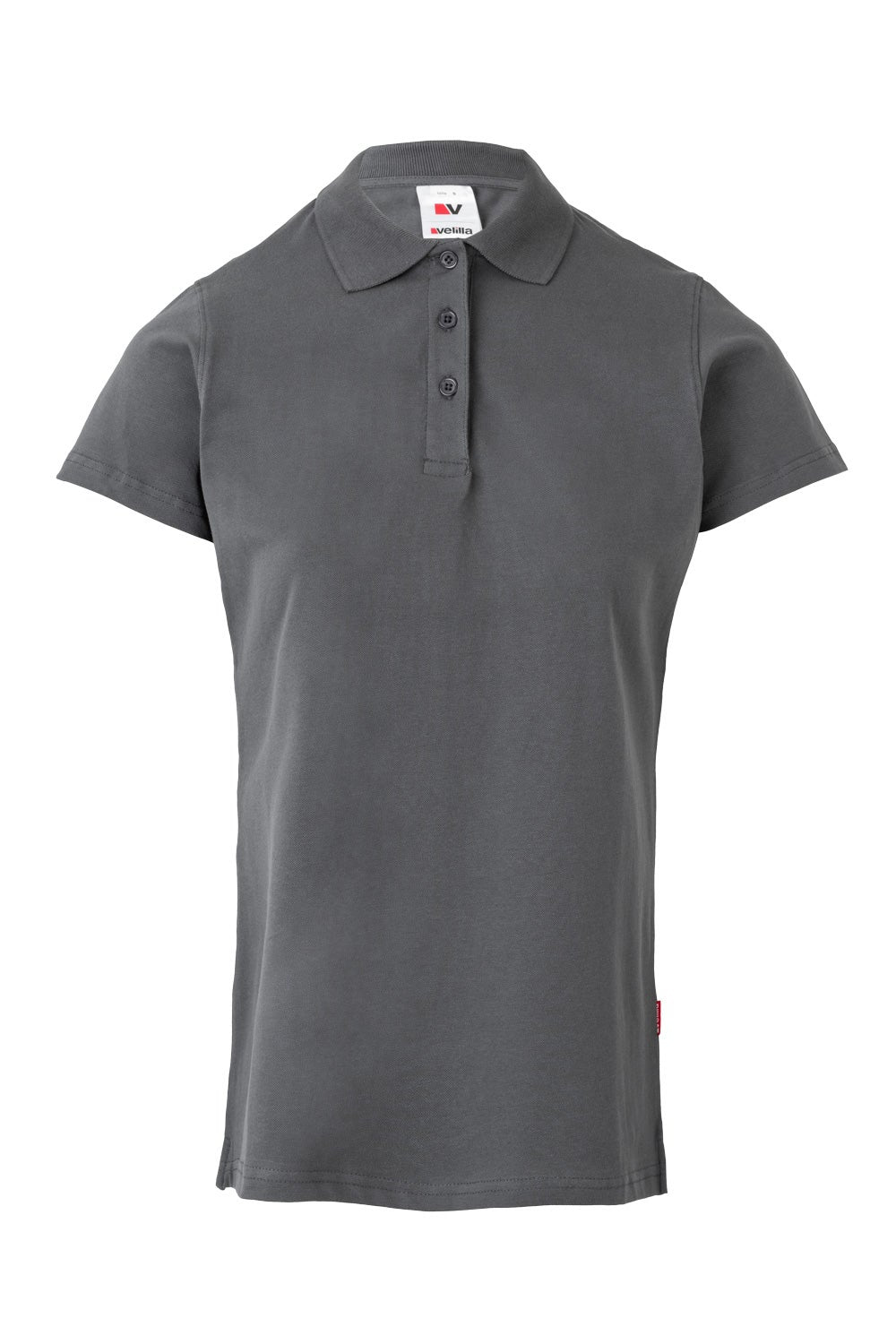 Tricou polo maneca scurta bumbac 200g dama gri V105509S