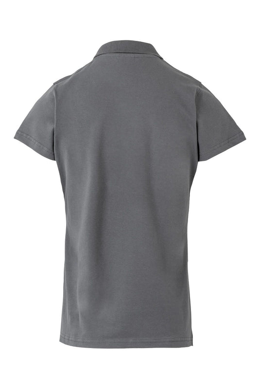 Tricou polo maneca scurta bumbac 200g dama gri V105509S