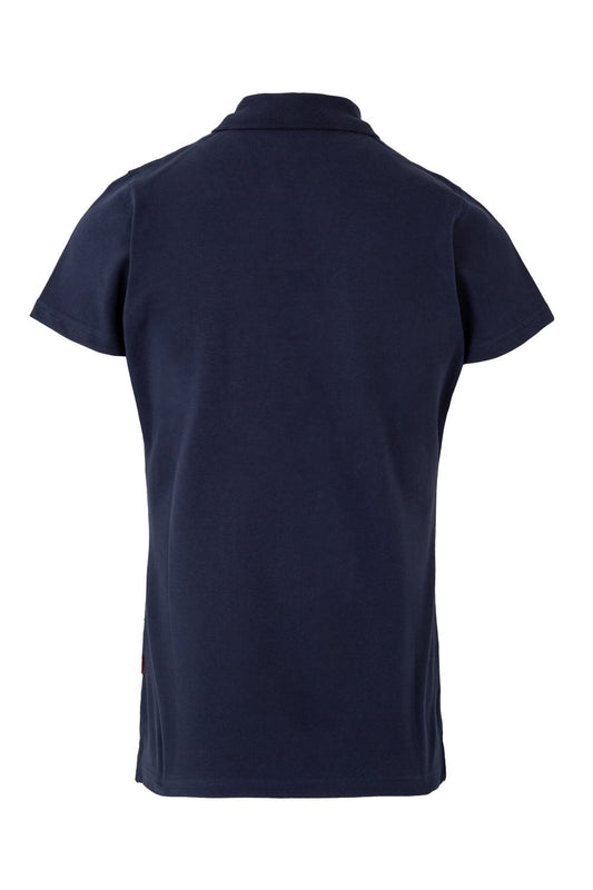 Tricou polo maneca scurta bumbac 200g dama albastru marin V105509S