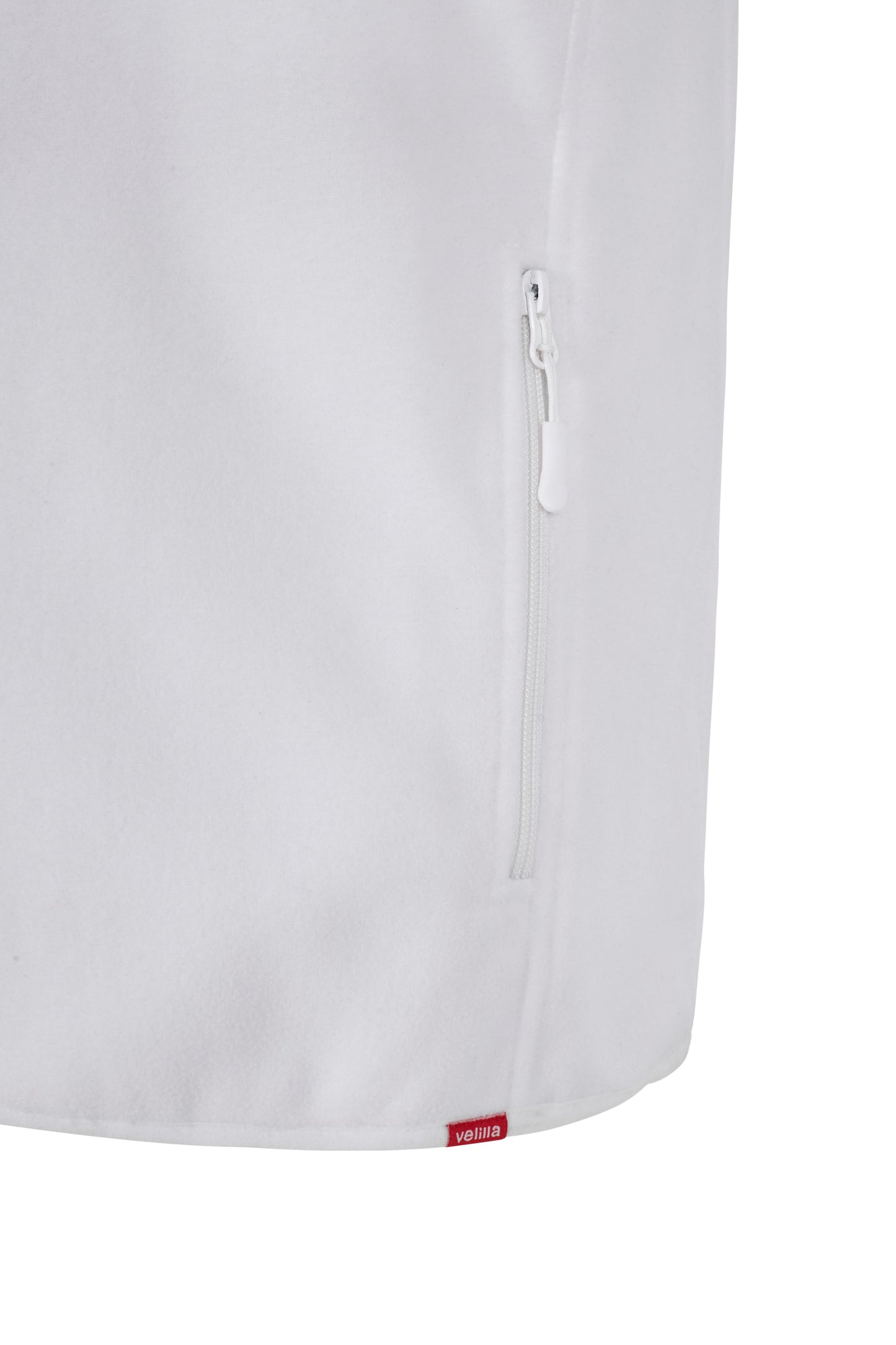 Vesta fleece microfibra 220g alb V105905