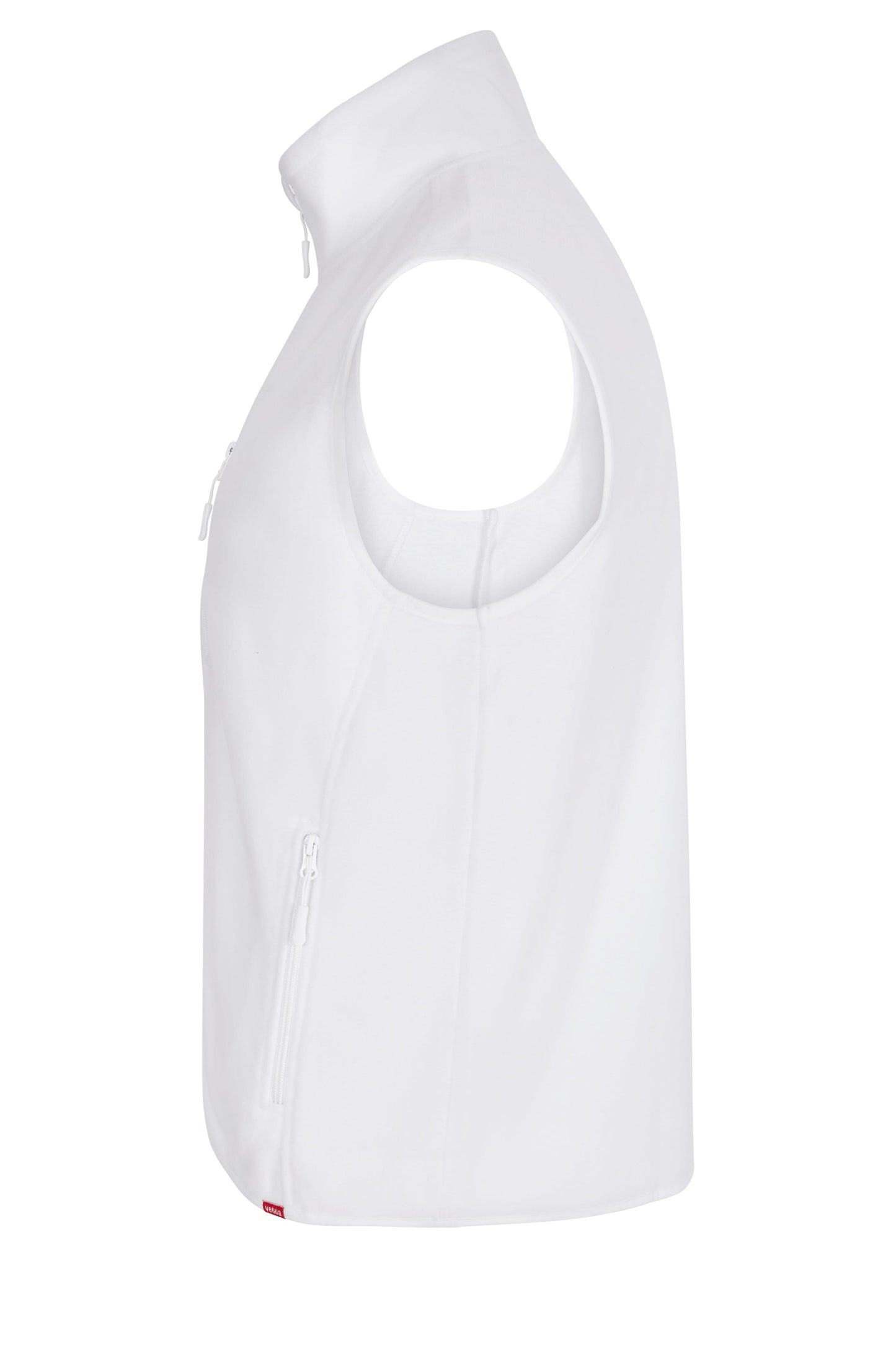 Vesta fleece microfibra 220g alb V105905