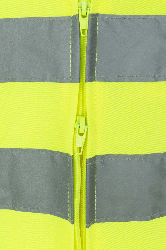 Combinezon reflectorizant tercot 210g galben fluo V150
