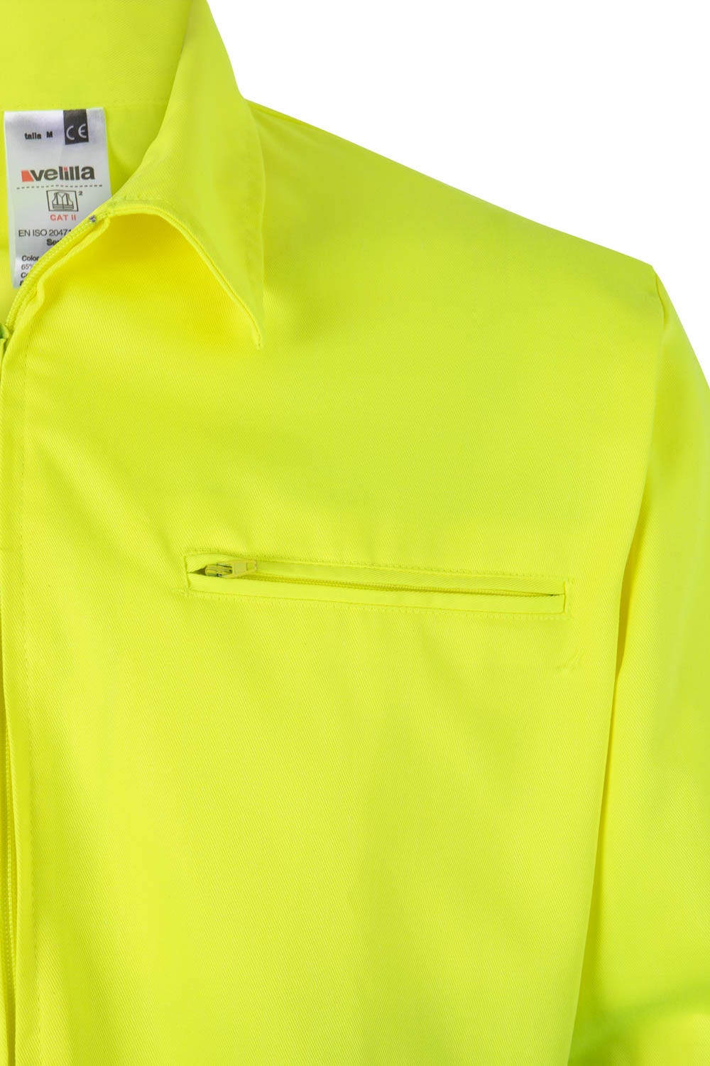 Jacheta reflectorizanta tercot 200g verde/galben V153
