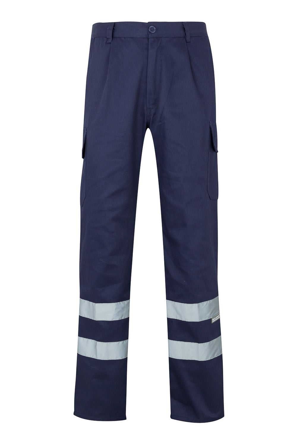 Pantaloni reflectorizanti tercot 200g albastru marin V159