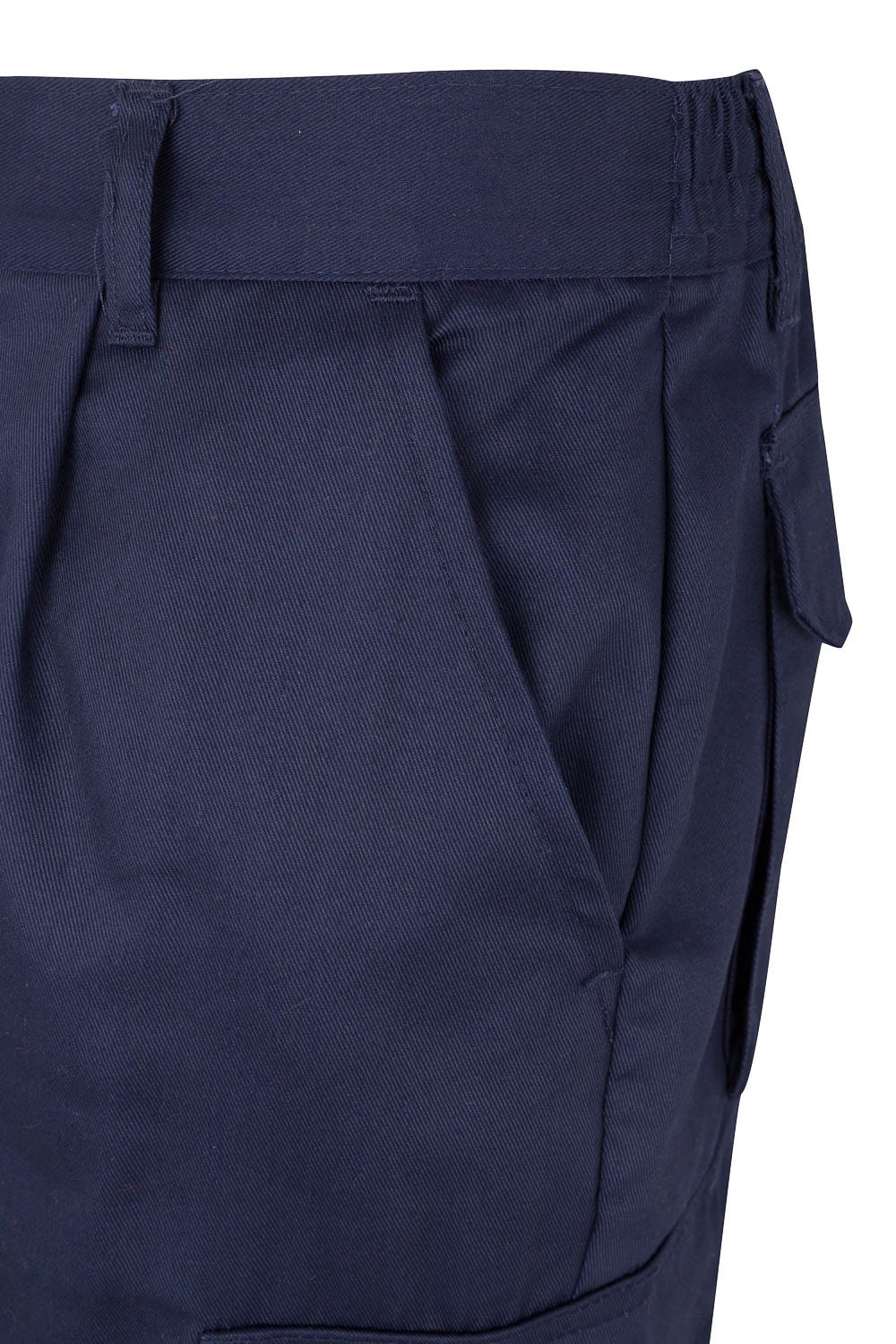 Pantaloni reflectorizanti tercot 200g albastru marin V159