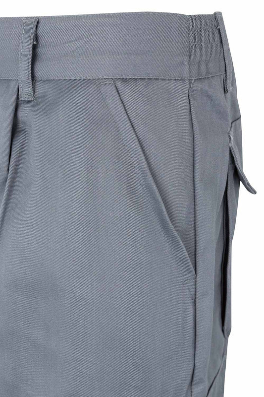 Pantaloni reflectorizanti tercot 200g gri V159